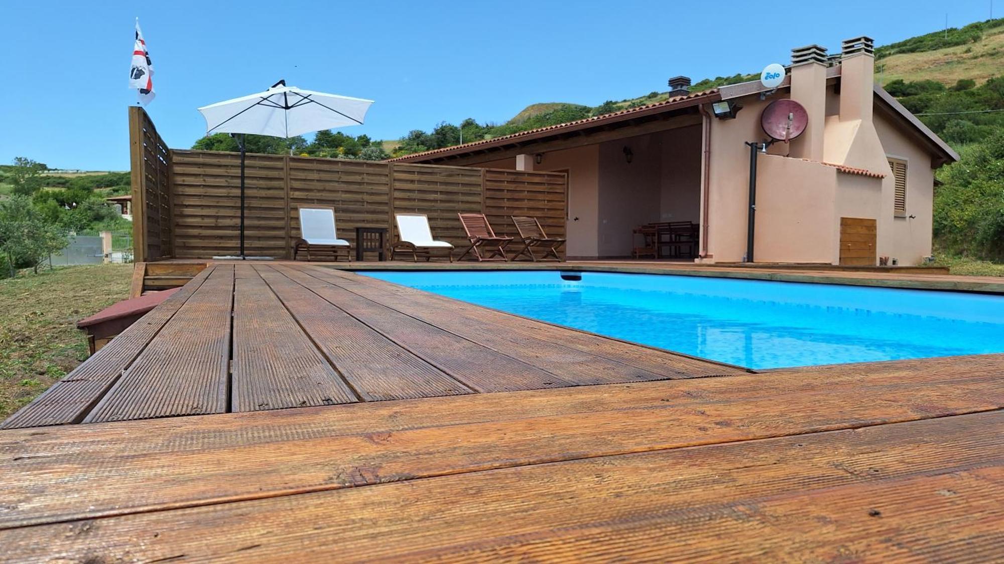 Villa Marci Con Piscina Privata A Nulvi Номер фото