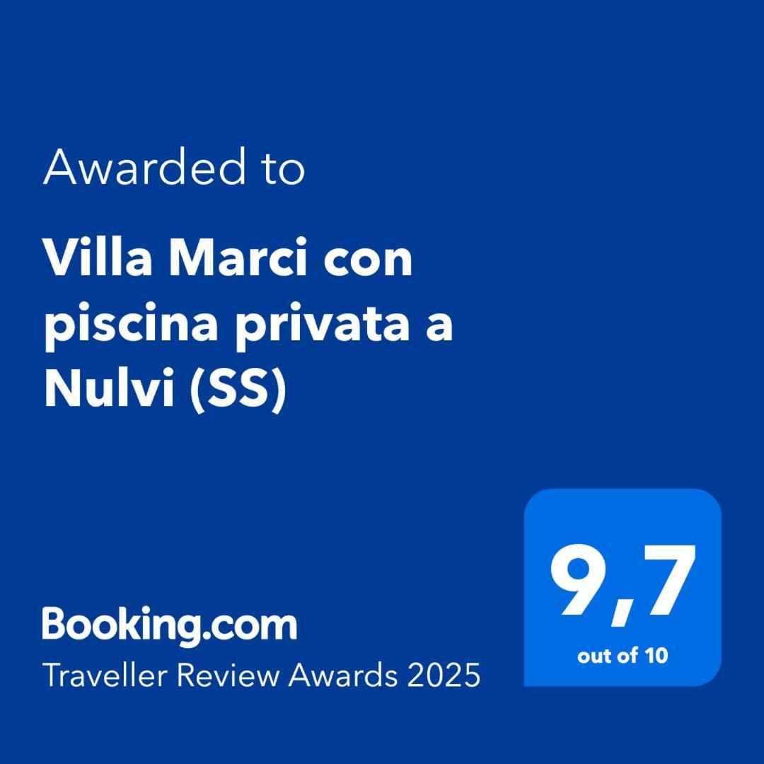 Villa Marci Con Piscina Privata A Nulvi Экстерьер фото